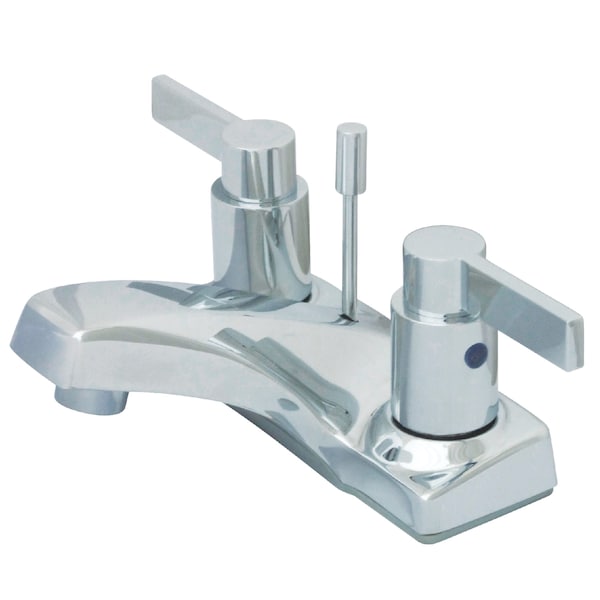 4" Centerset Bathroom Faucet, Chrome
